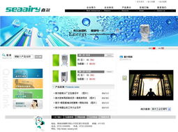 喜爾家用加濕器官方網站設計案例 深圳專業網站設計作品展示